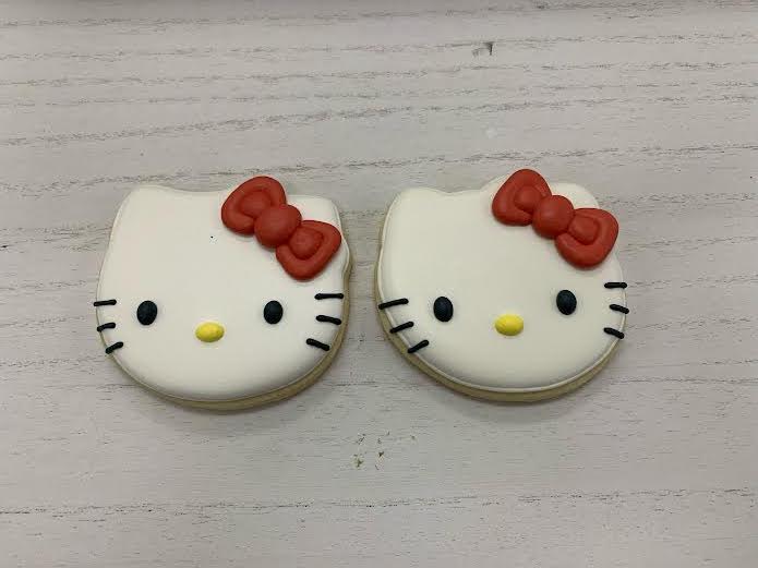 Hello Kitty Royal Iced Cookies