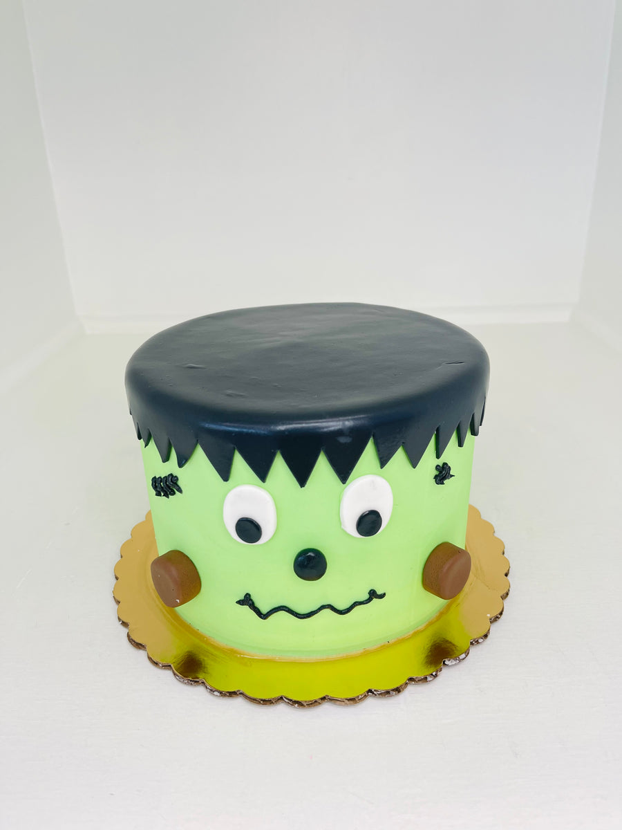 6" Buttercream Frankenstein Vanilla Cake sweet escape cake company