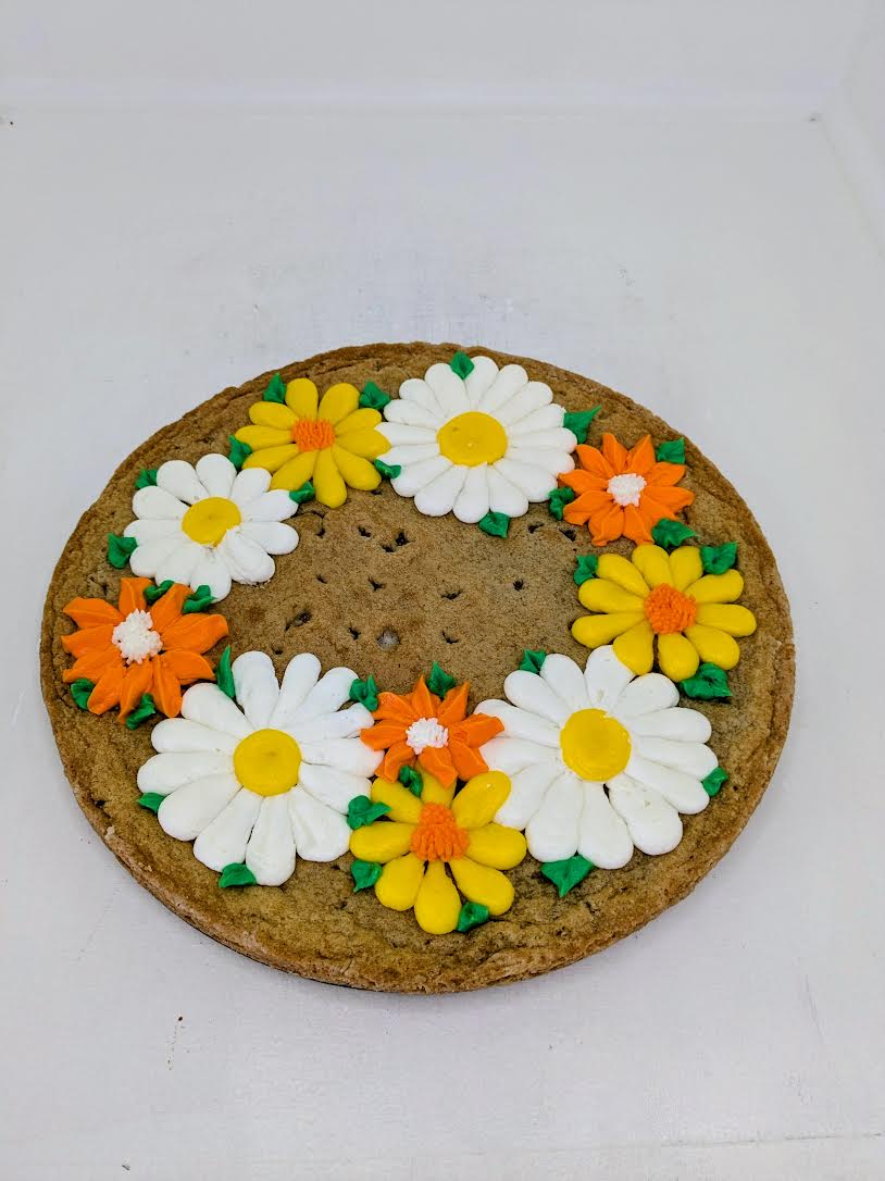COOKIE CAKE- Round Chocolate Chip Cookie - Add a message!