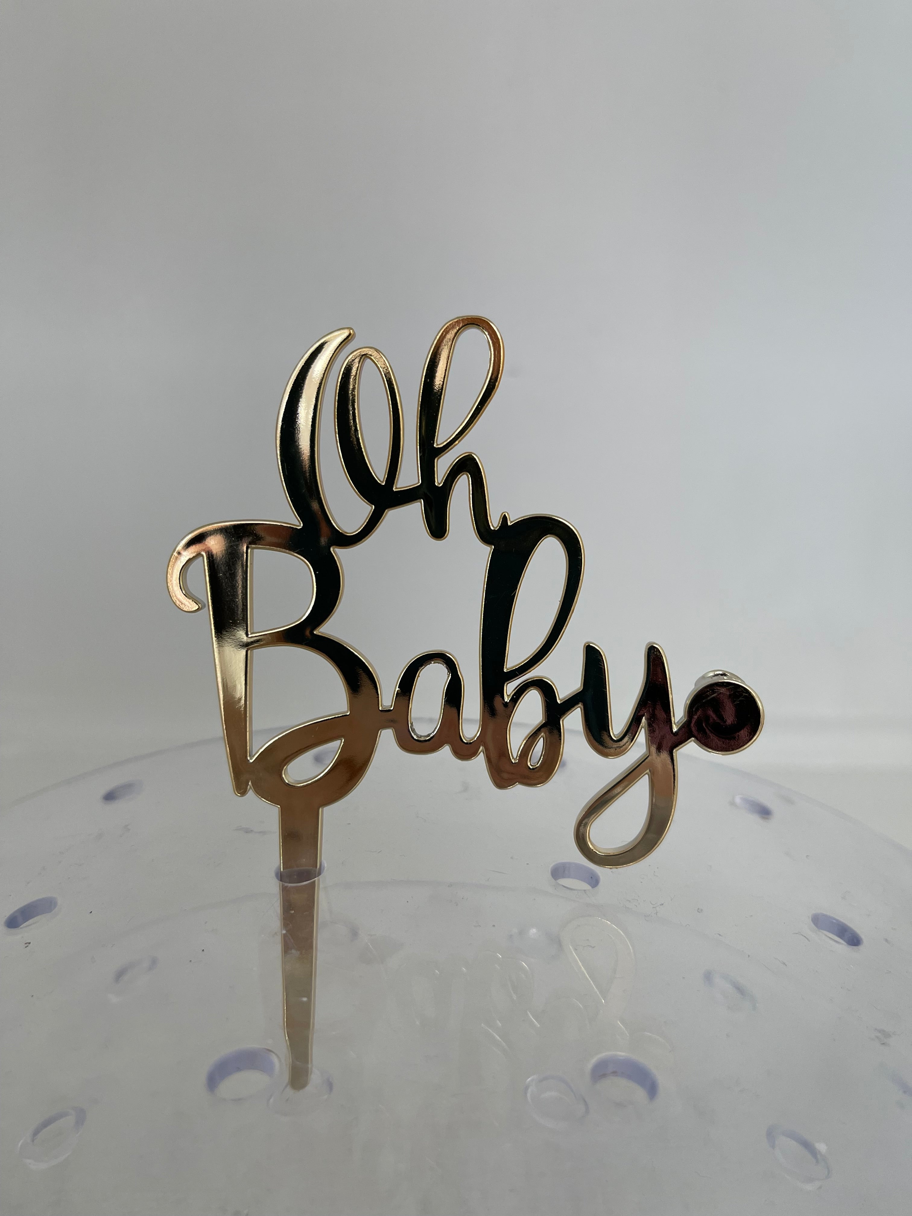 Birthday & Baby Shower Cake Toppers