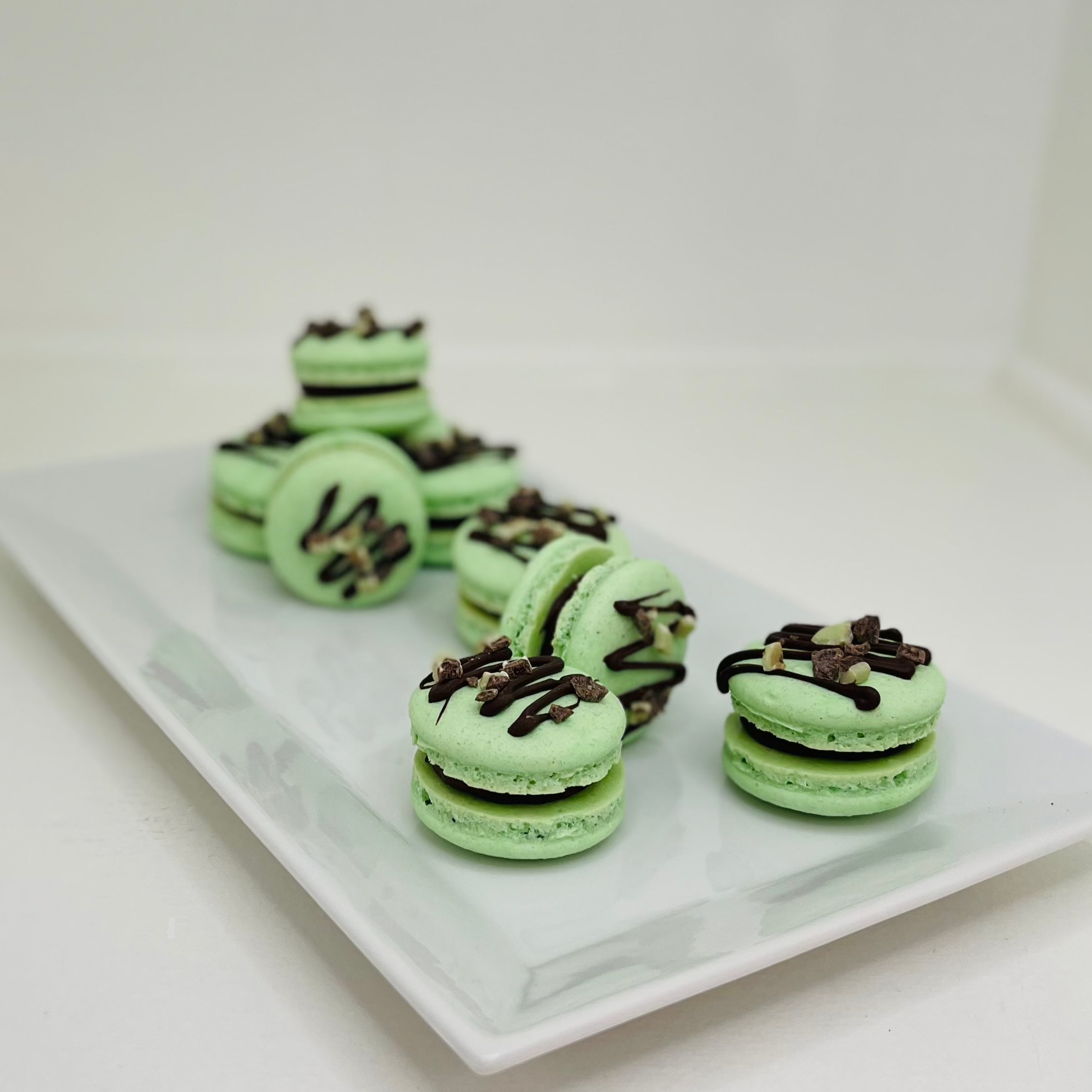 Andes Mint Macarons