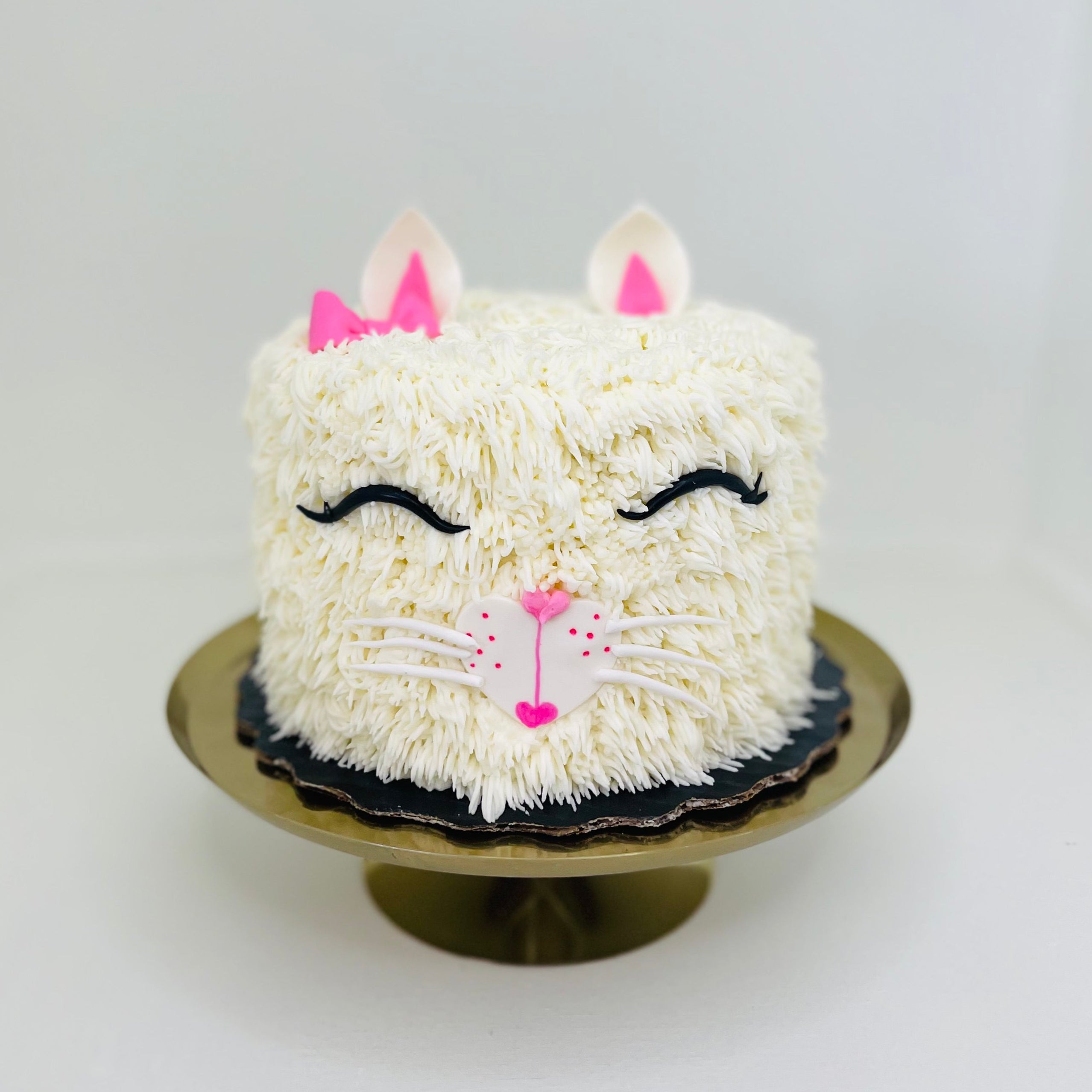 Cat Buttercream Chocolate Cake