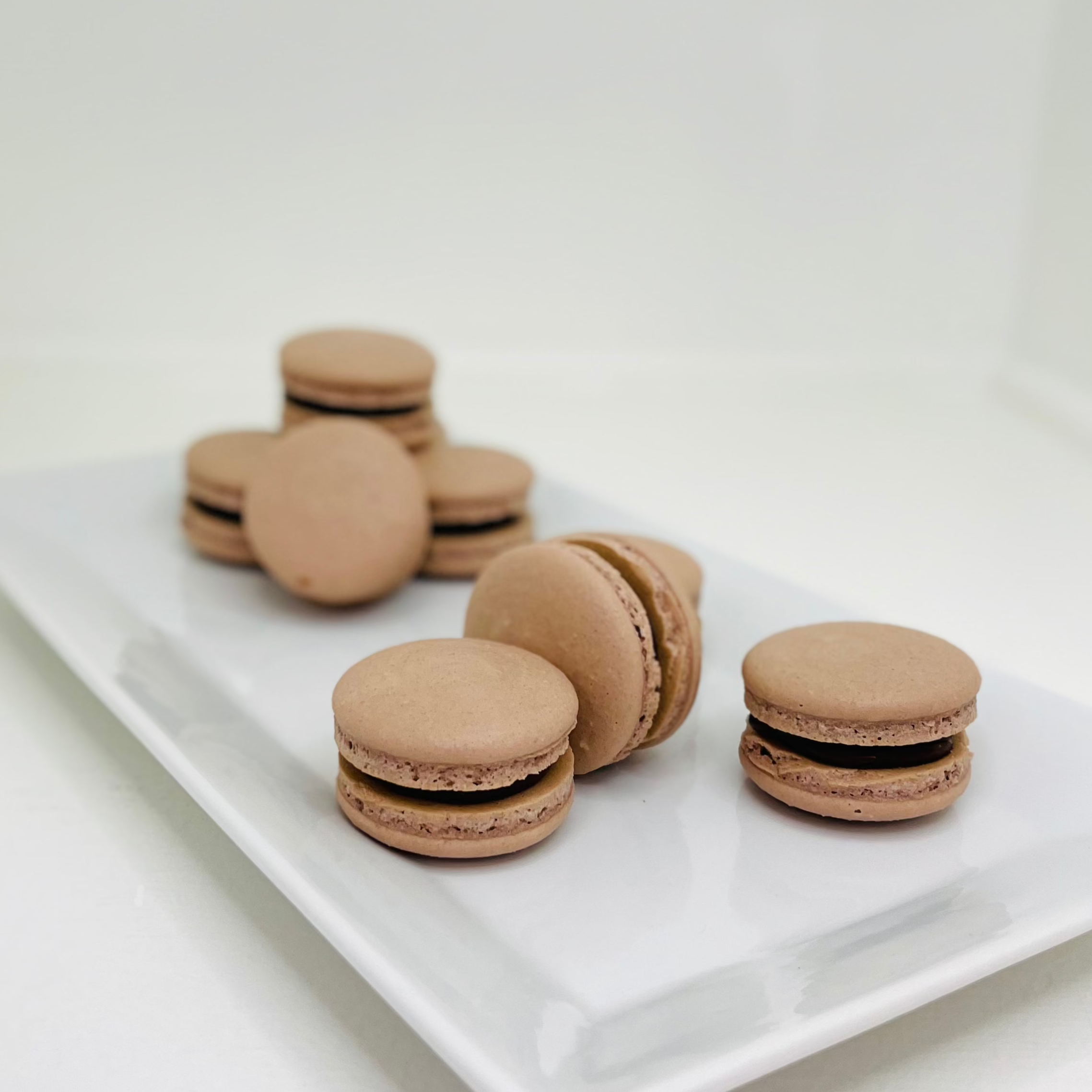 Chocolate Macarons