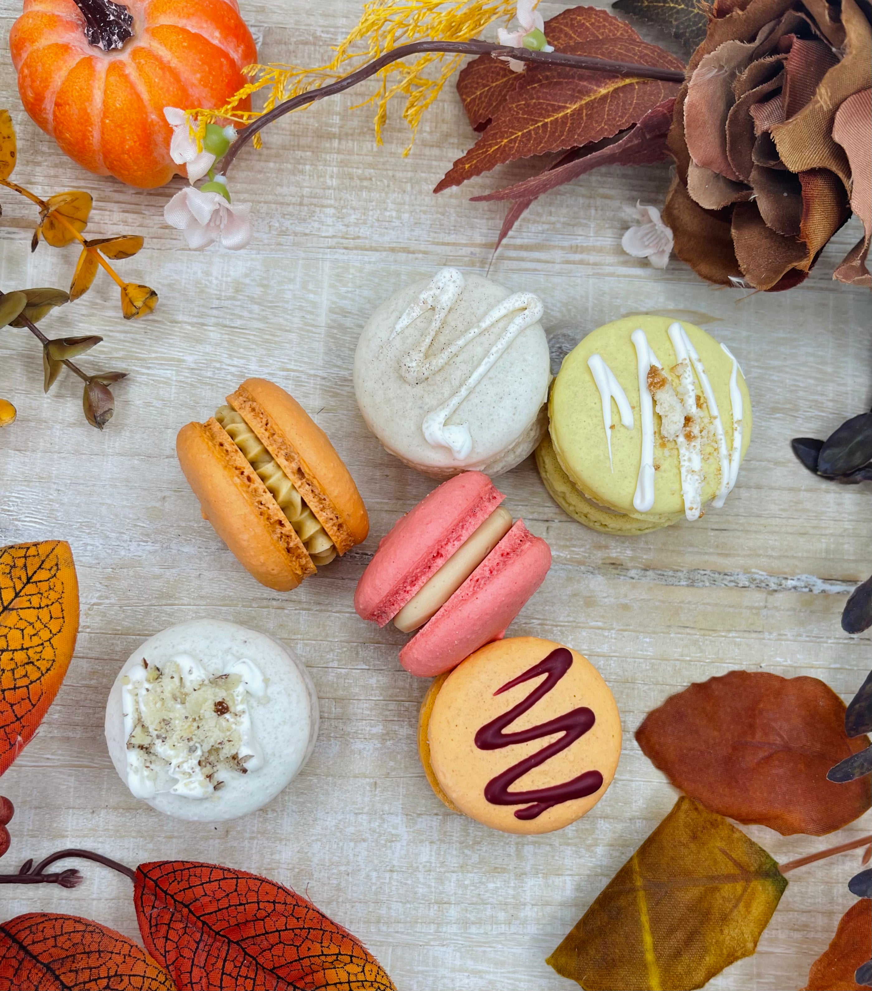 MACARONS - Six Pack Mixed Box - Thanksgiving Edition