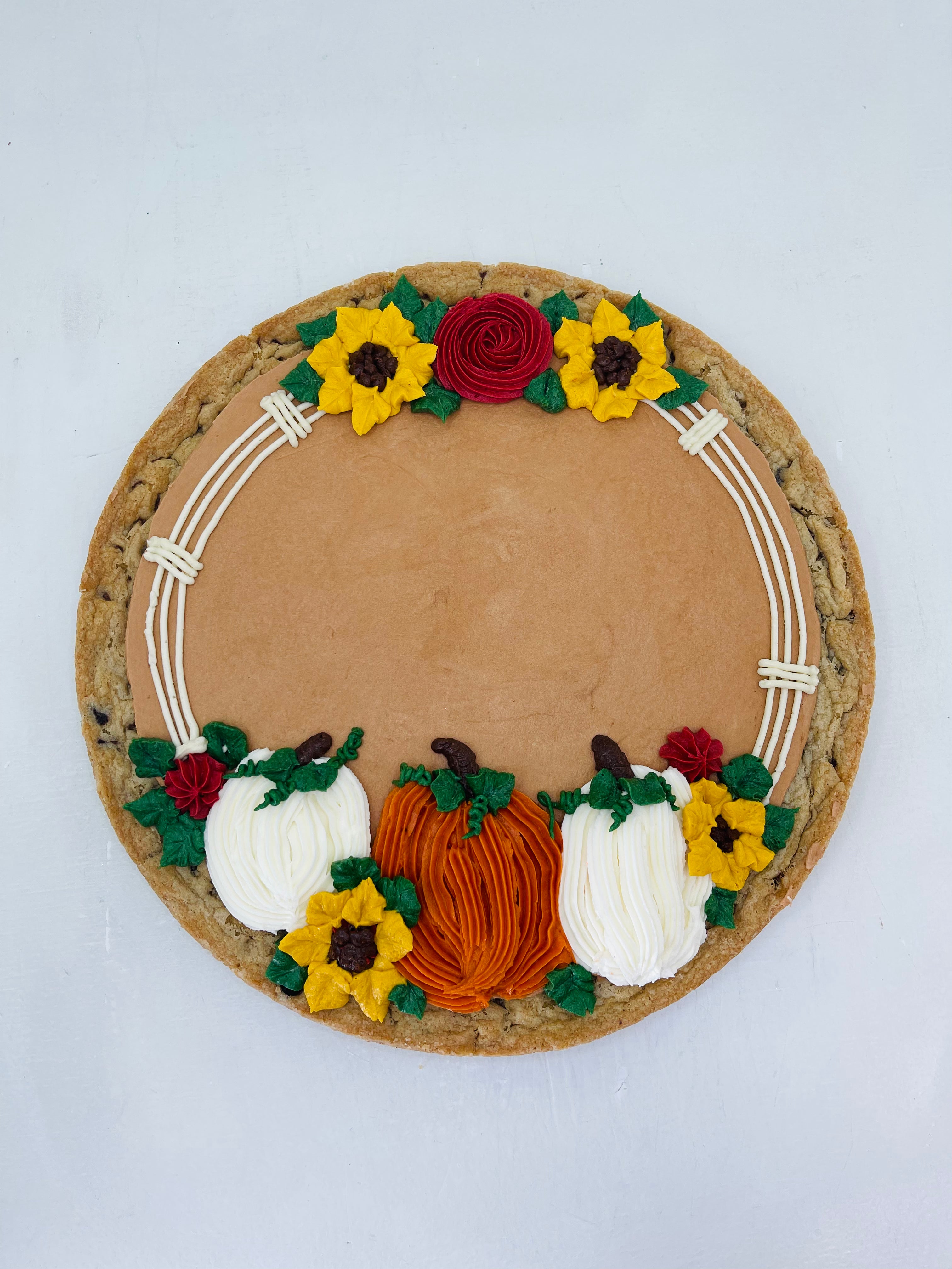 COOKIE CAKE- Round Chocolate Chip Cookie - Add a message!