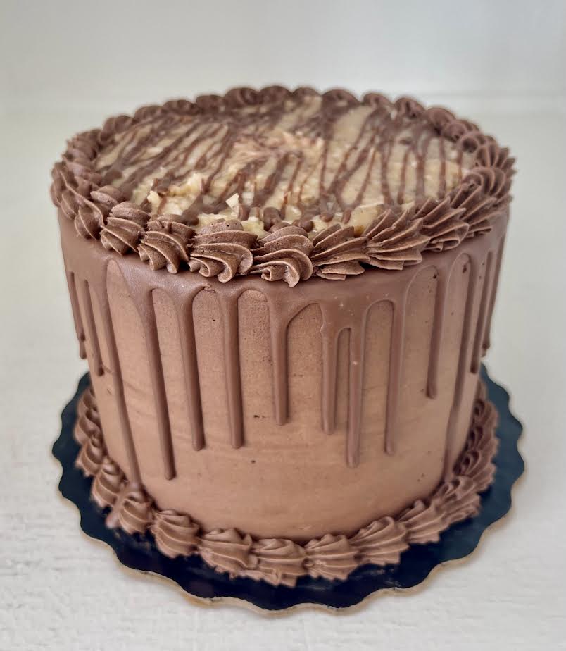 Homemade German Chocolate Cake