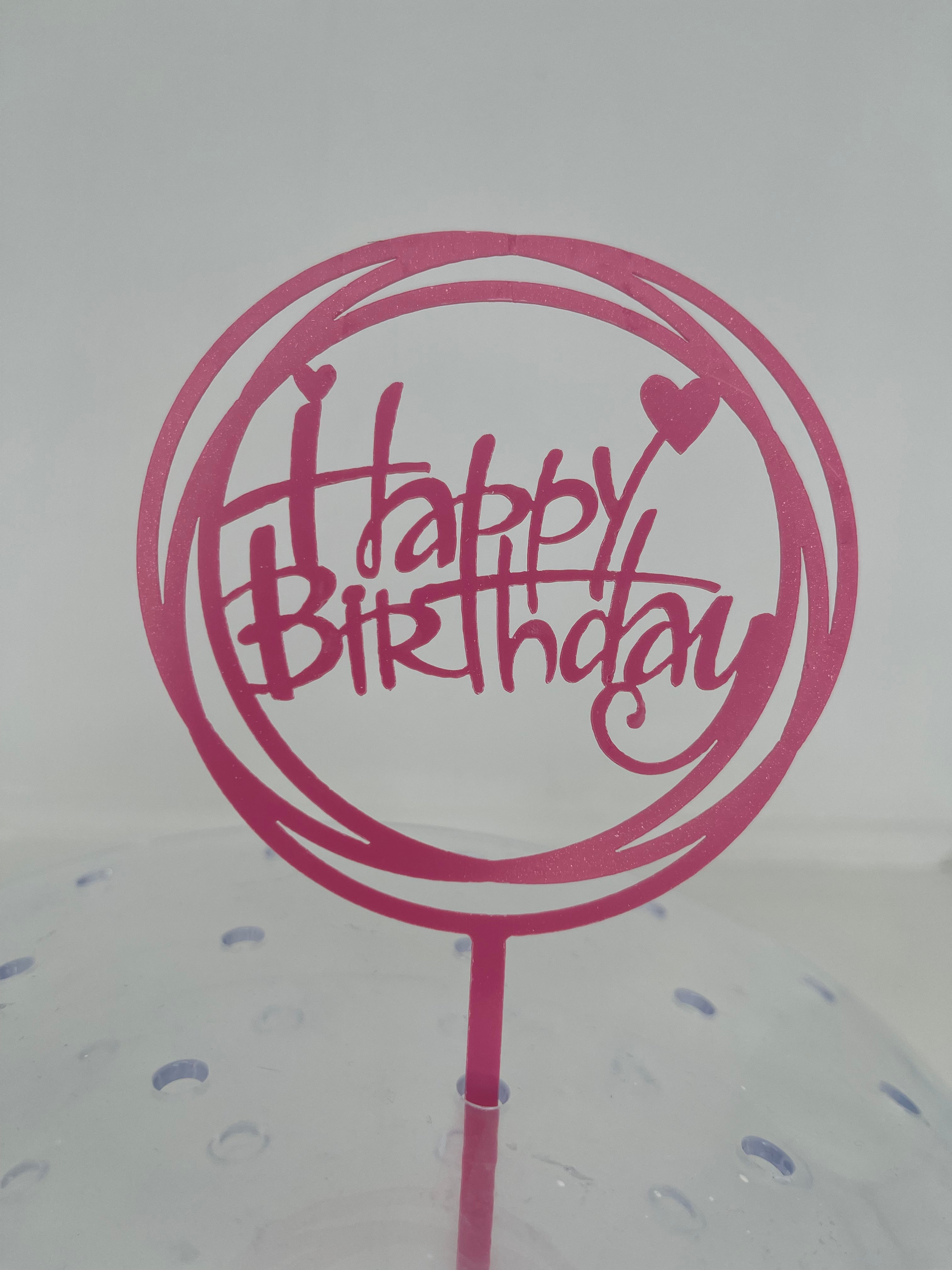 Birthday & Baby Shower Cake Toppers (Styles May Vary)