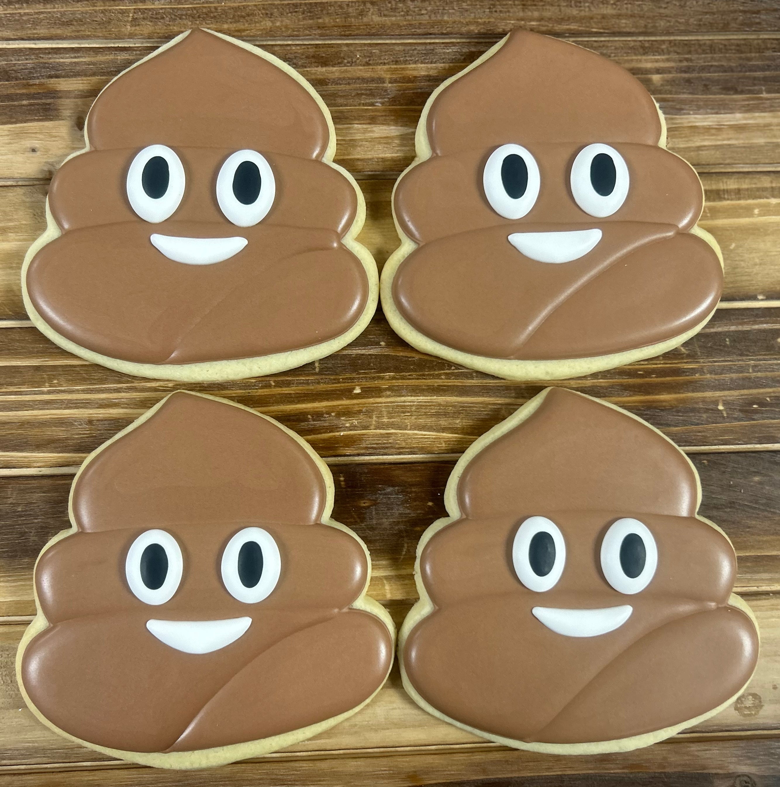 COOKIES - Poop Emoji XL