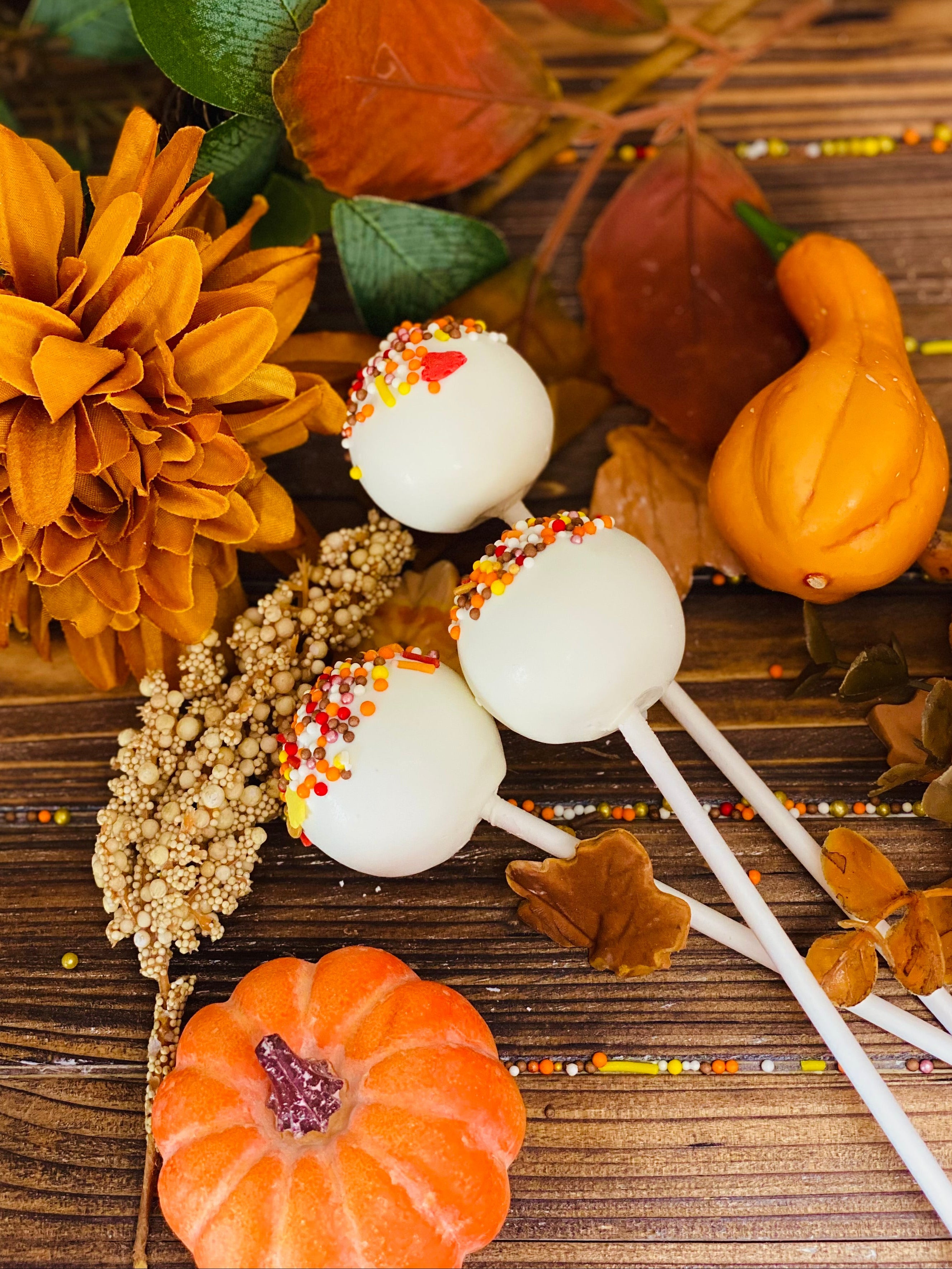 Fall CAKE POPS
