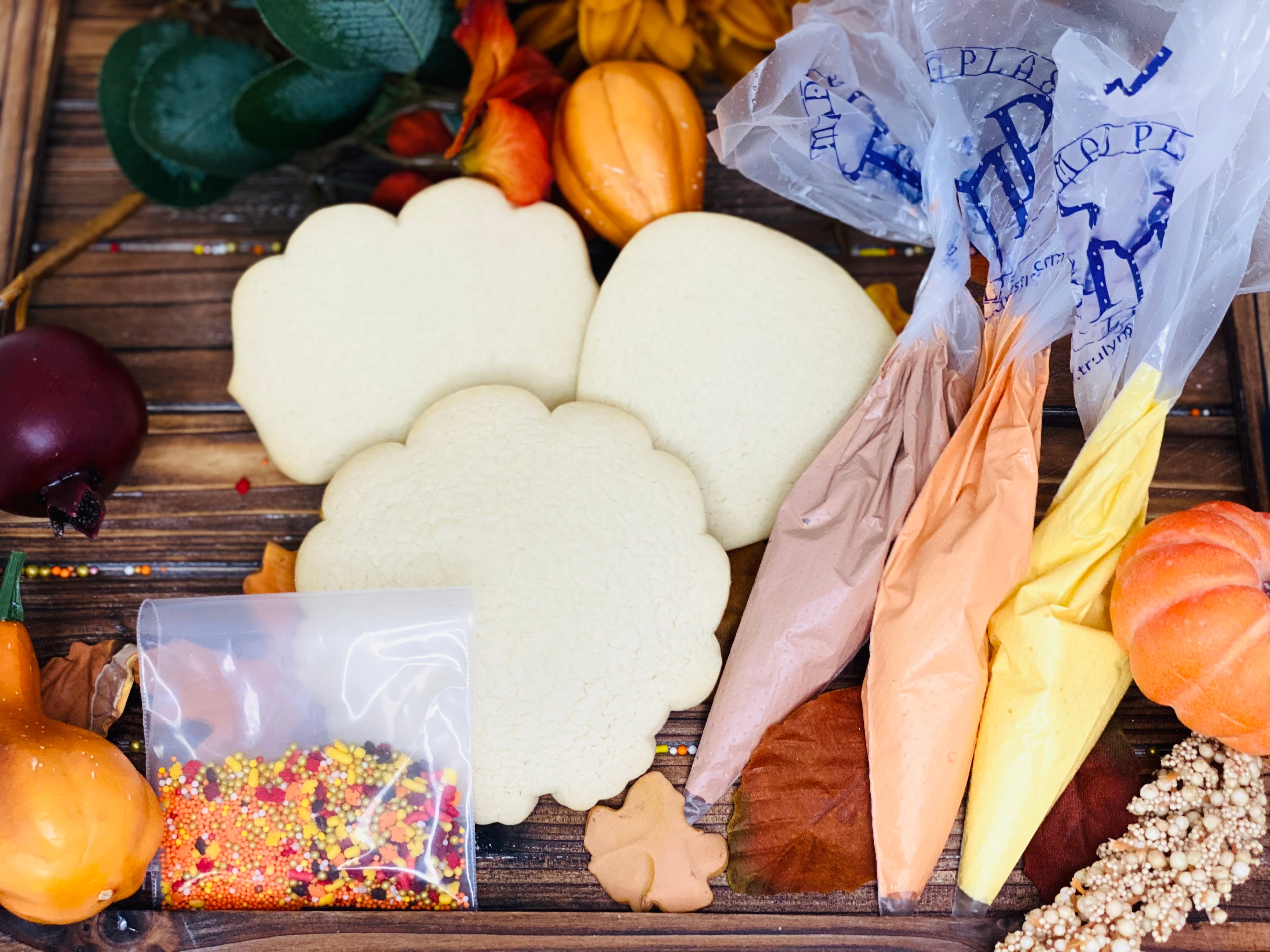 DIY Thanksgiving Cookie Kits