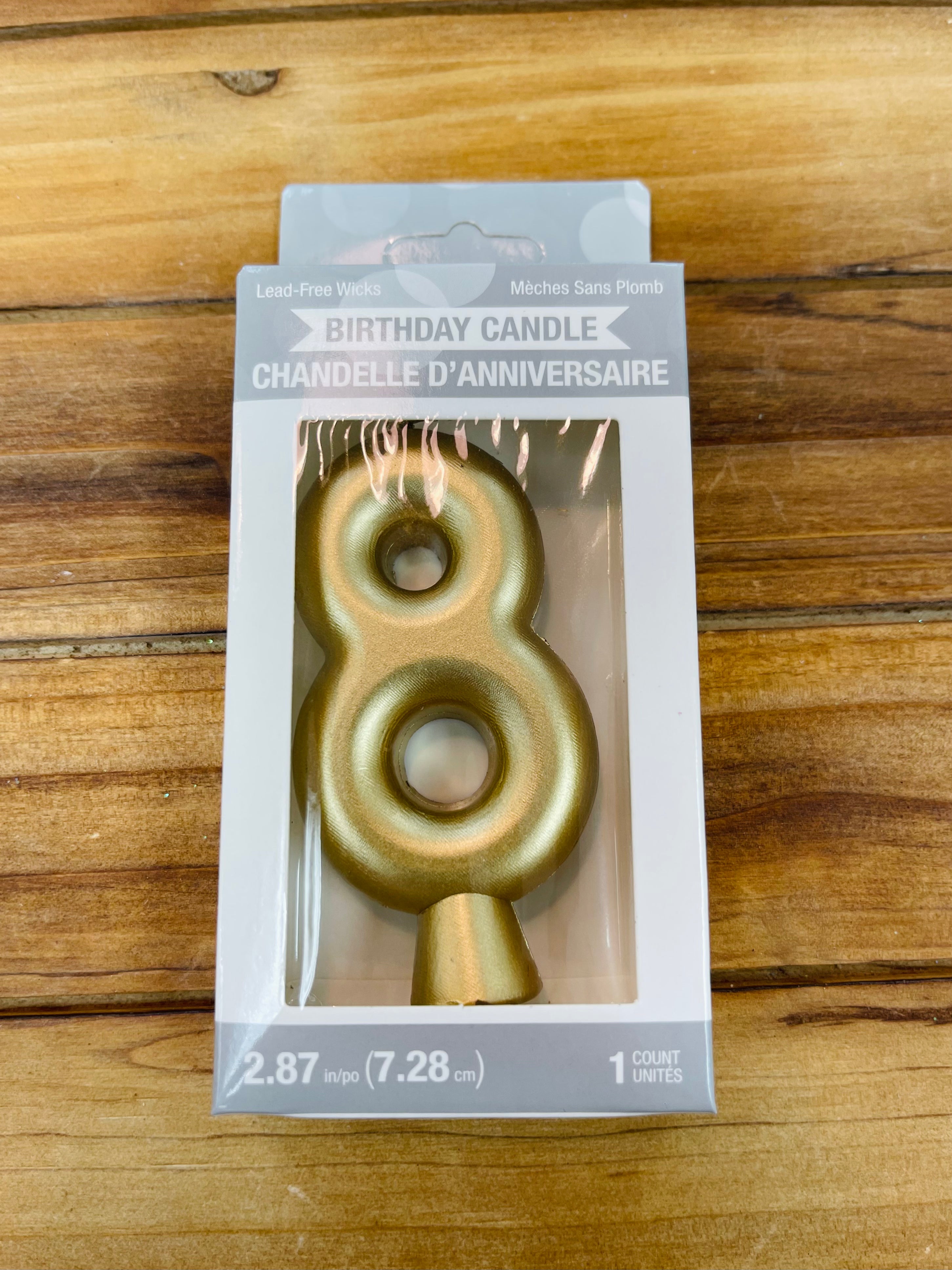 CANDLES -  Gold Numbers