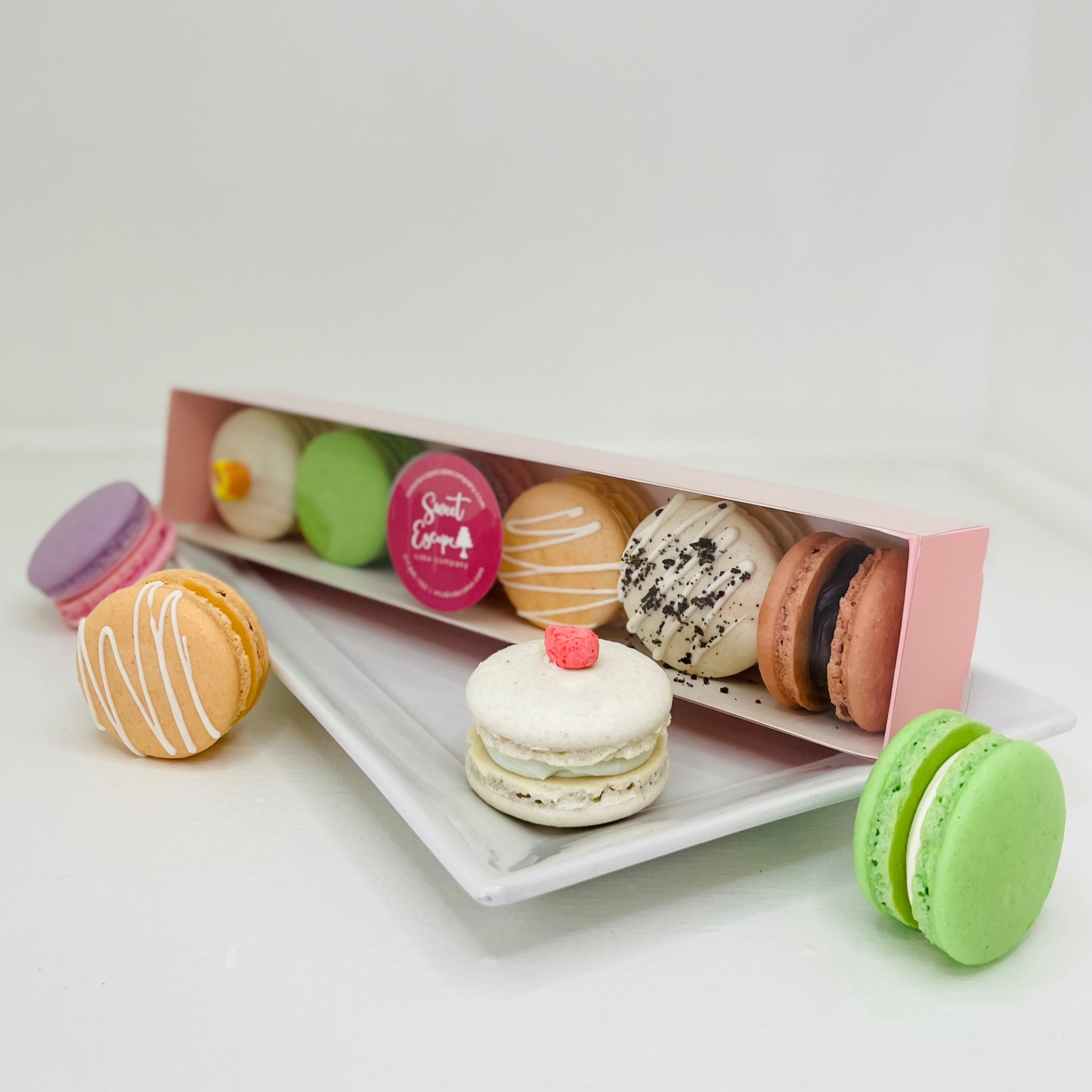 March Six Pack Mixed Box Macarons