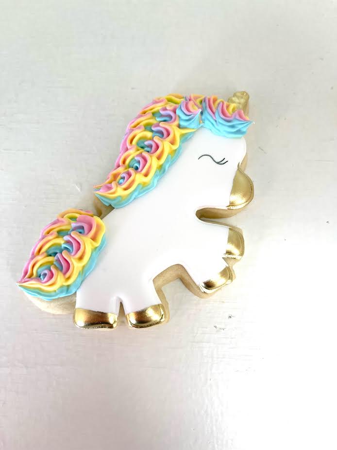 Unicorn Royal Iced Sugar Cookie