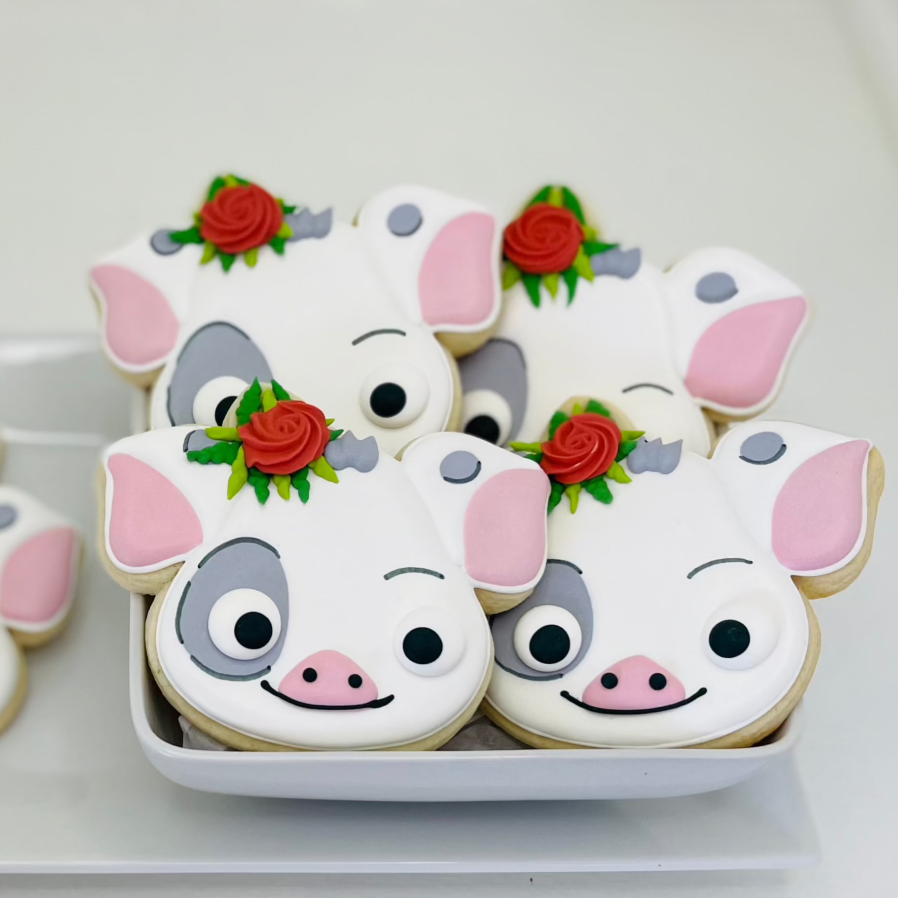 Pua the Pig Moana Cookies