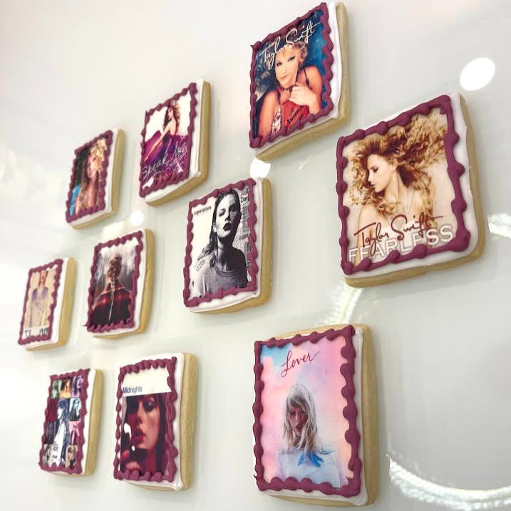 Taylor Swift Royal Iced Sugar Cookies