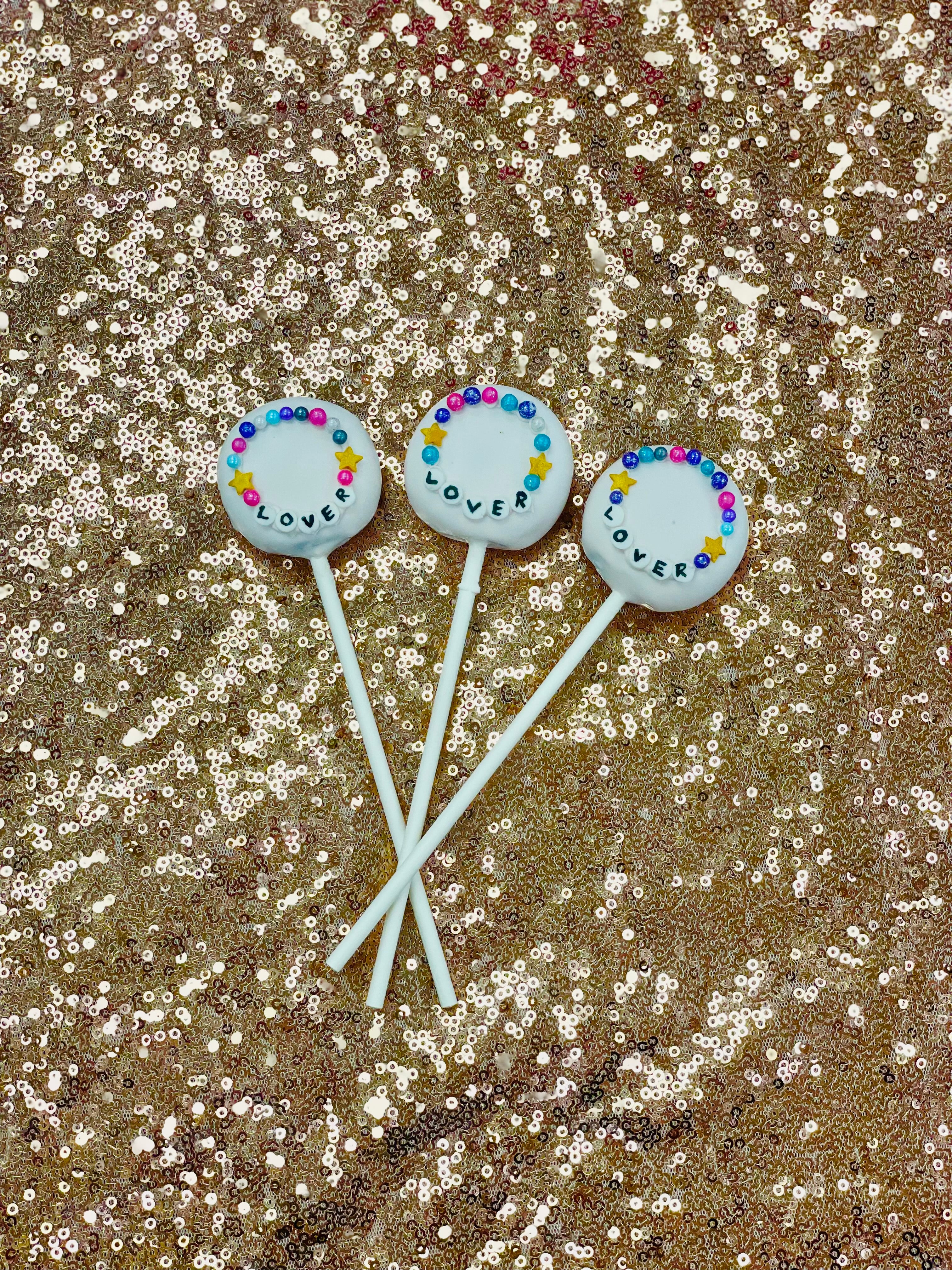 Taylor Swift Themed Lover Cake Pops