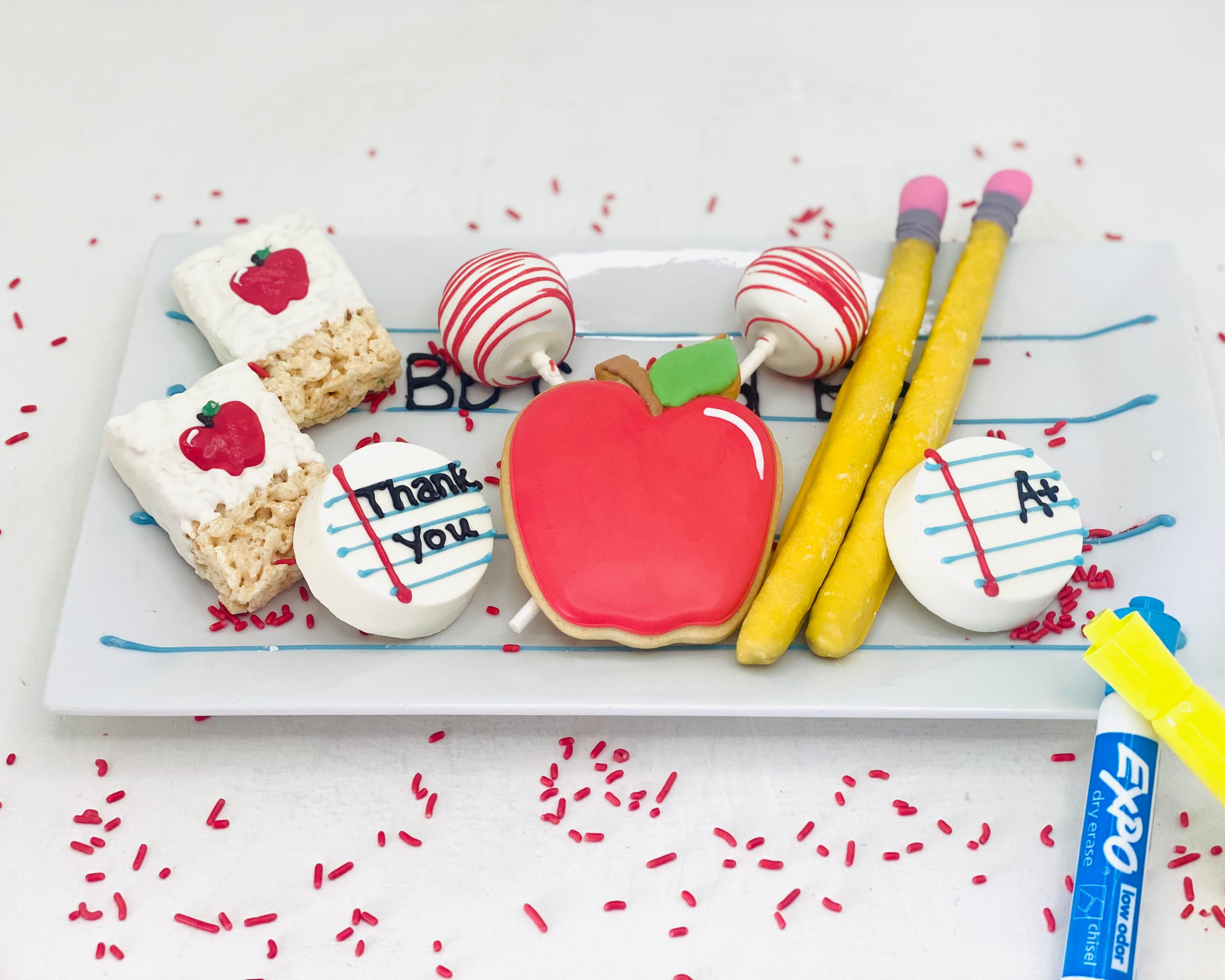 Teacher Appreciation Assorted Goodies Window Gift Box