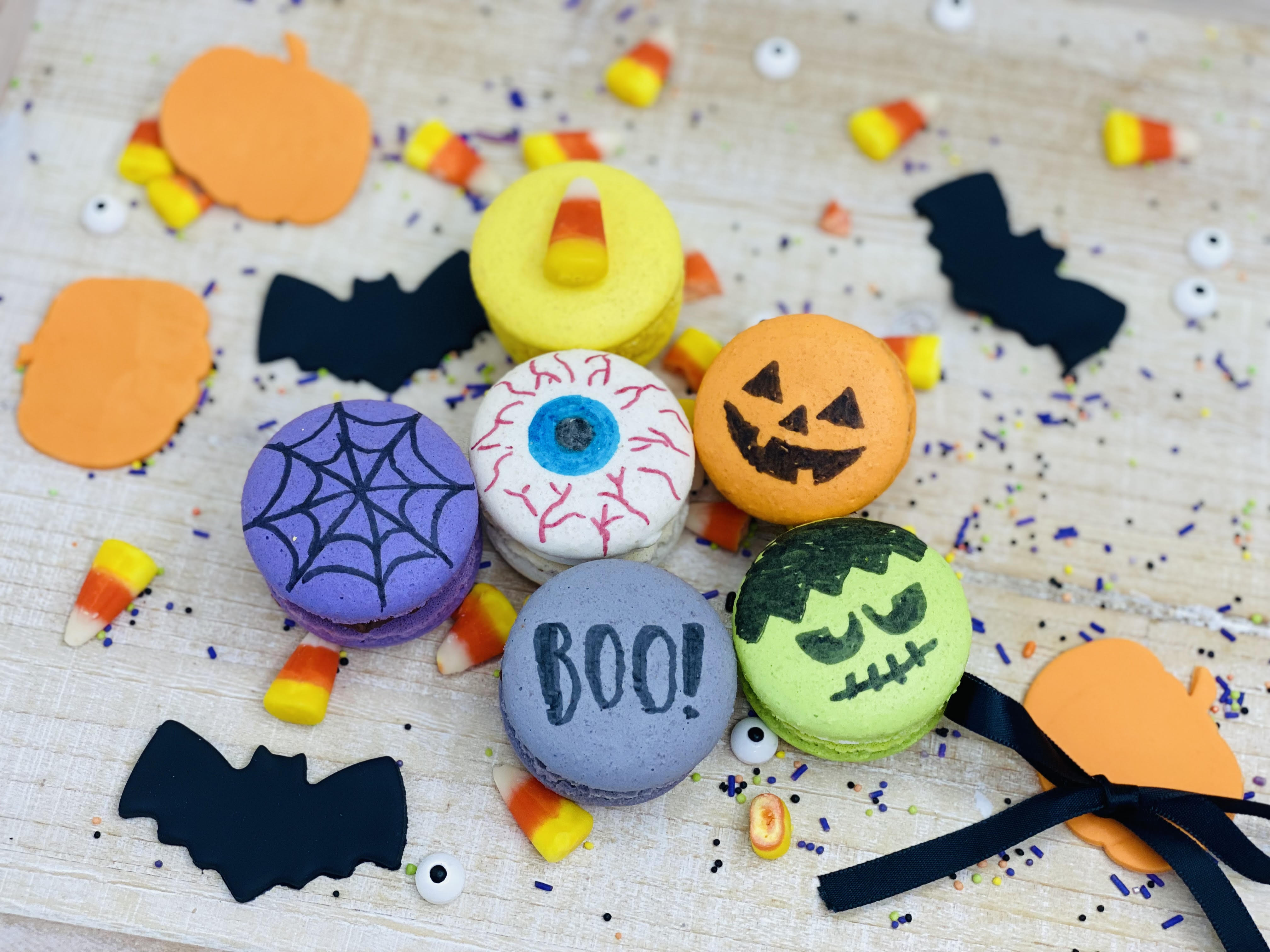 MACARONS - Six Pack Mixed Box - HALLOWEEN