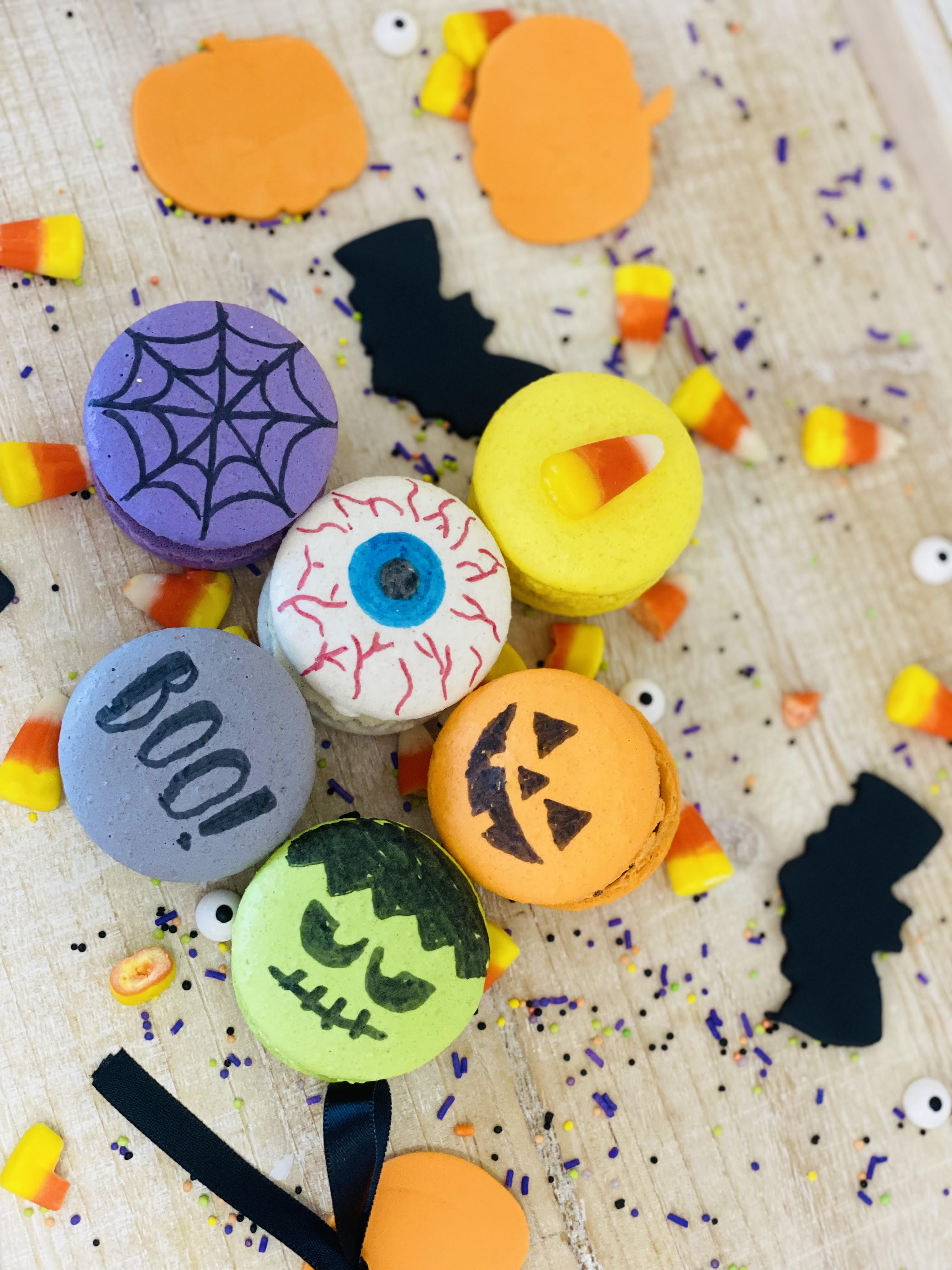 MACARONS - Six Pack Mixed Box - HALLOWEEN