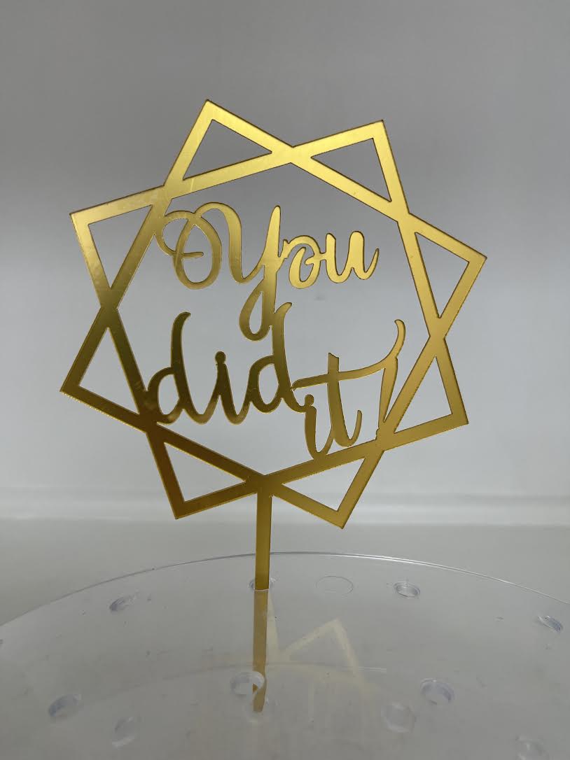 Birthday & Baby Shower Cake Toppers